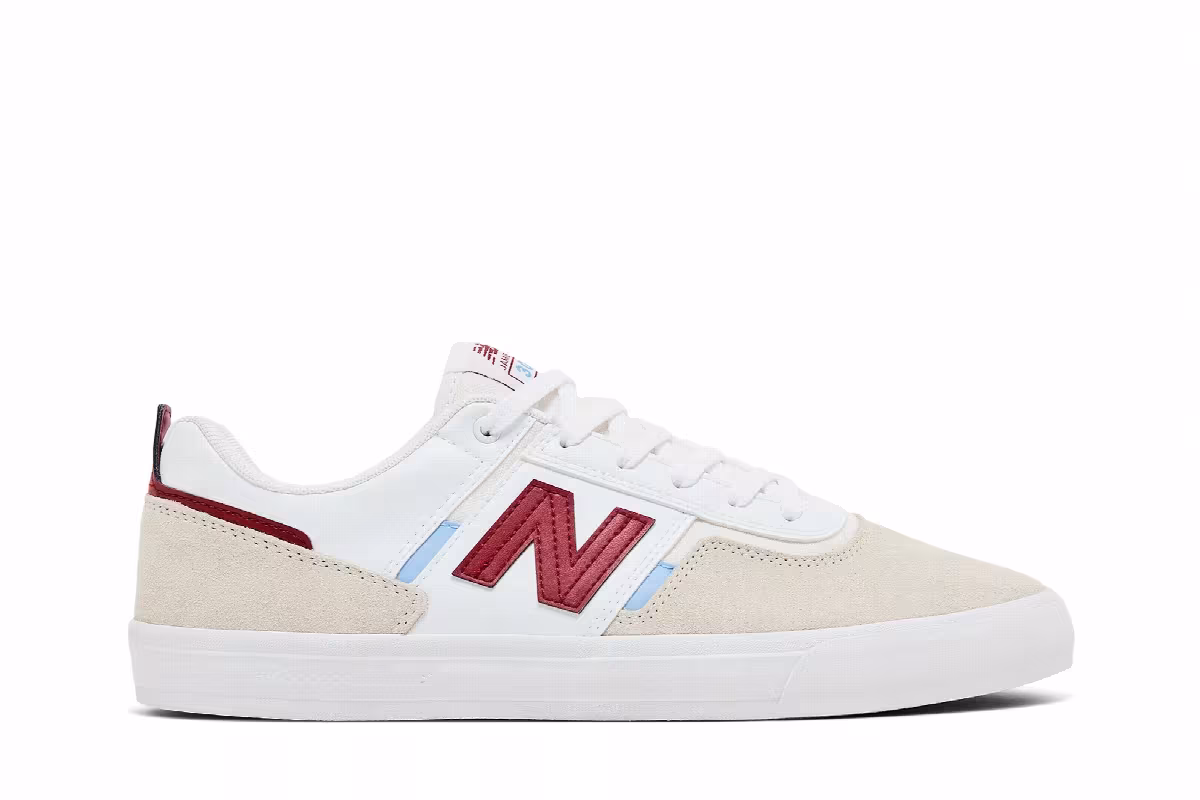 Jamie Foy x New Balance Numeric 306 Cream Maroon, view 2