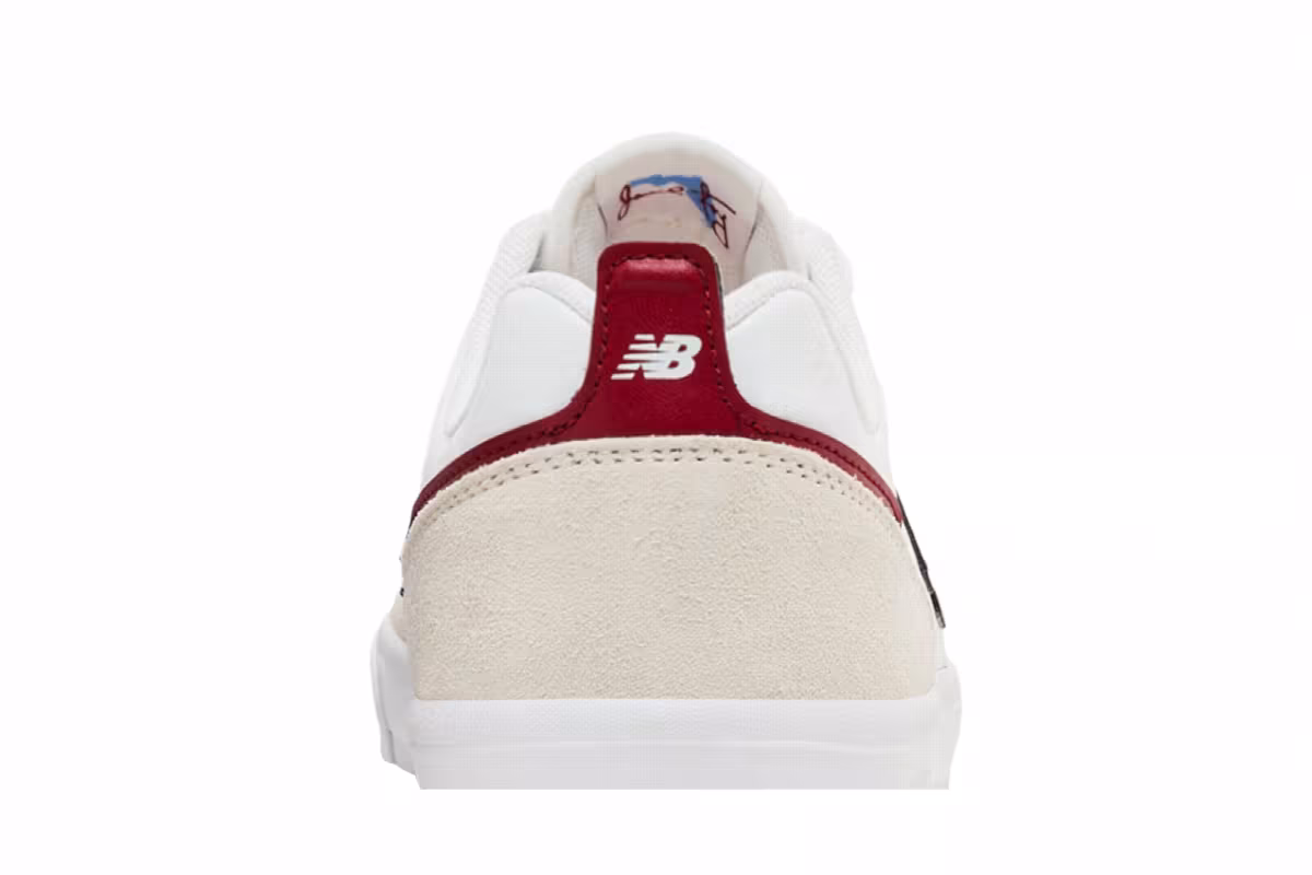 Jamie Foy x New Balance Numeric 306 Cream Maroon, view 8