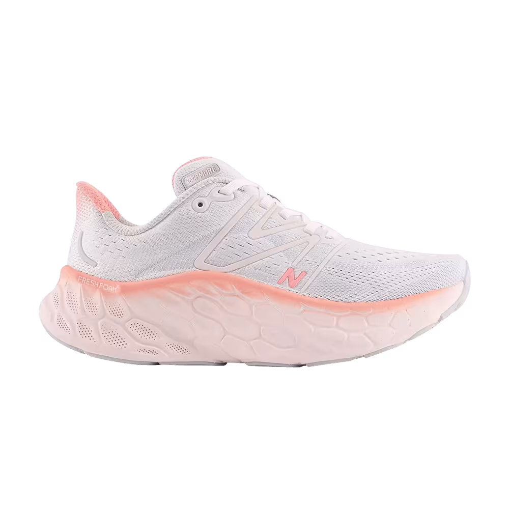 New Balance Women's Fresh Foam X More V4 Quartz Grey Washed Pink