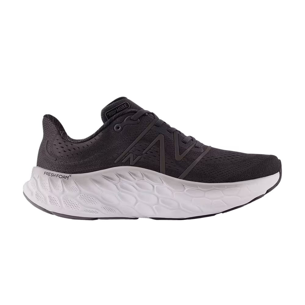 New Balance Fresh Foam X More v4 4E Wide Black Phantom