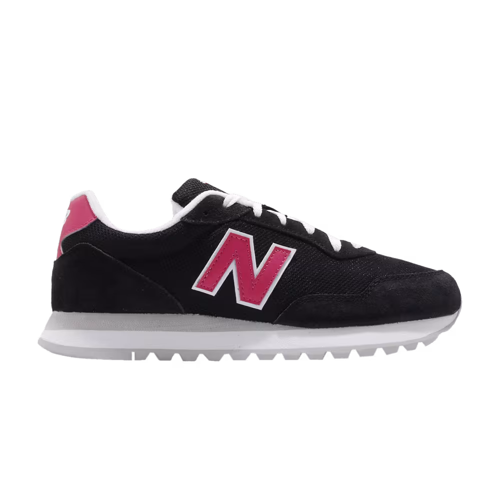 New Balance Women's 527 Black Exuberant Pink