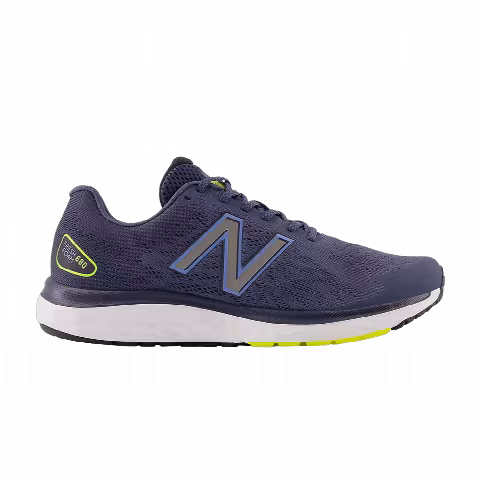 New Balance 680v7 4E Wide 'Navy Yellow'