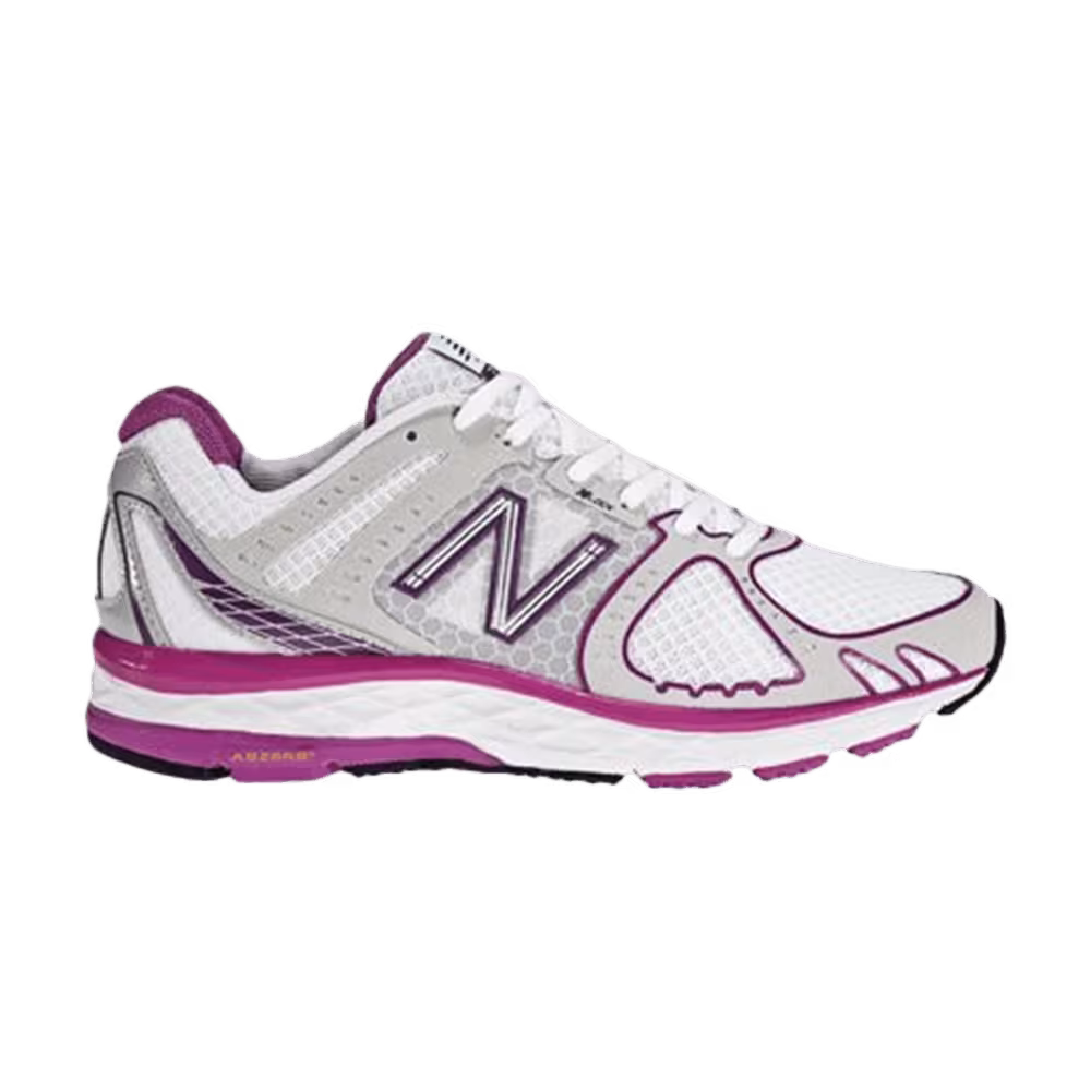 New Balance Women's 790 White Purple