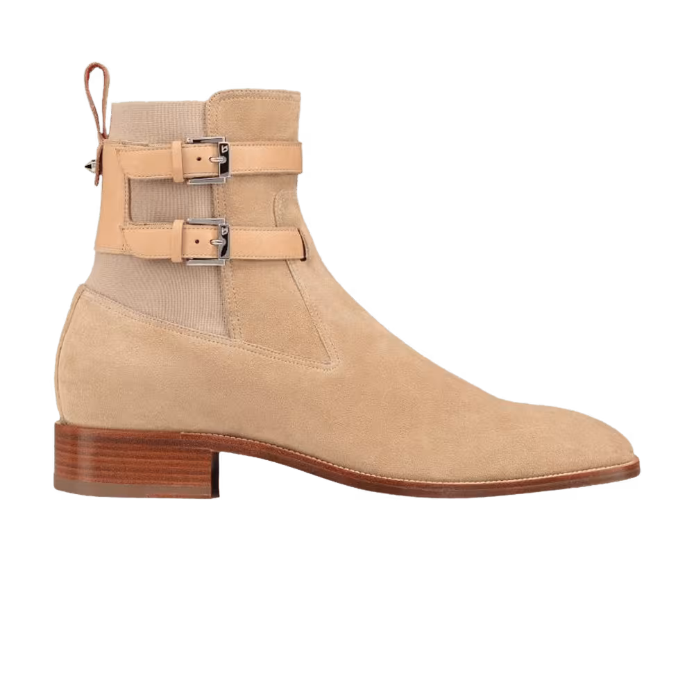 Christian Louboutin Sahni Horse Flat Atlas Natural