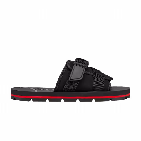 Christian Louboutin Siwa Clip Sandal 'Black Red'