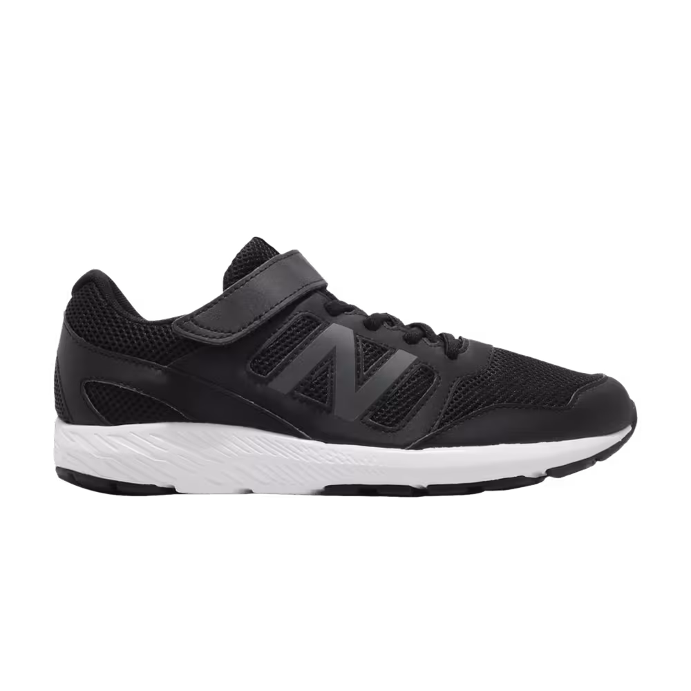 New Balance 570 Kids Wide Black White