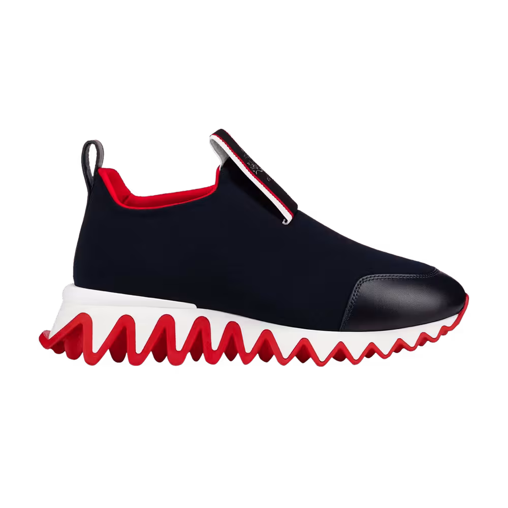 Christian Louboutin Tiketa Run Flat Black Red