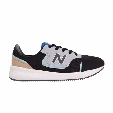 New Balance X-70 Wide Little Kids 'Black Grey Blue'
