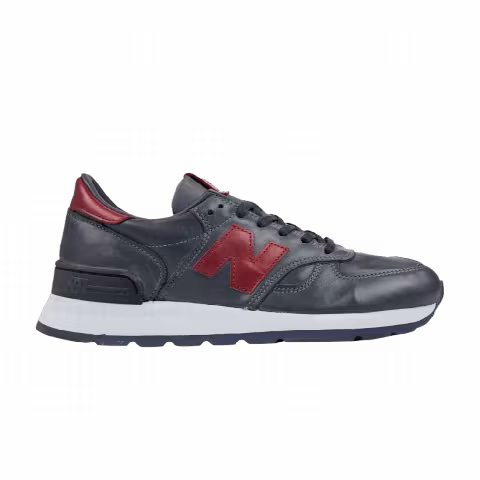 Horween Leather Co. x New Balance 990v1 Made in USA 'Navy Burgundy'