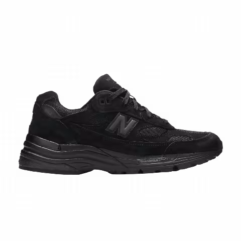 New Balance 992 Made in USA 'Triple Black' Factory Second