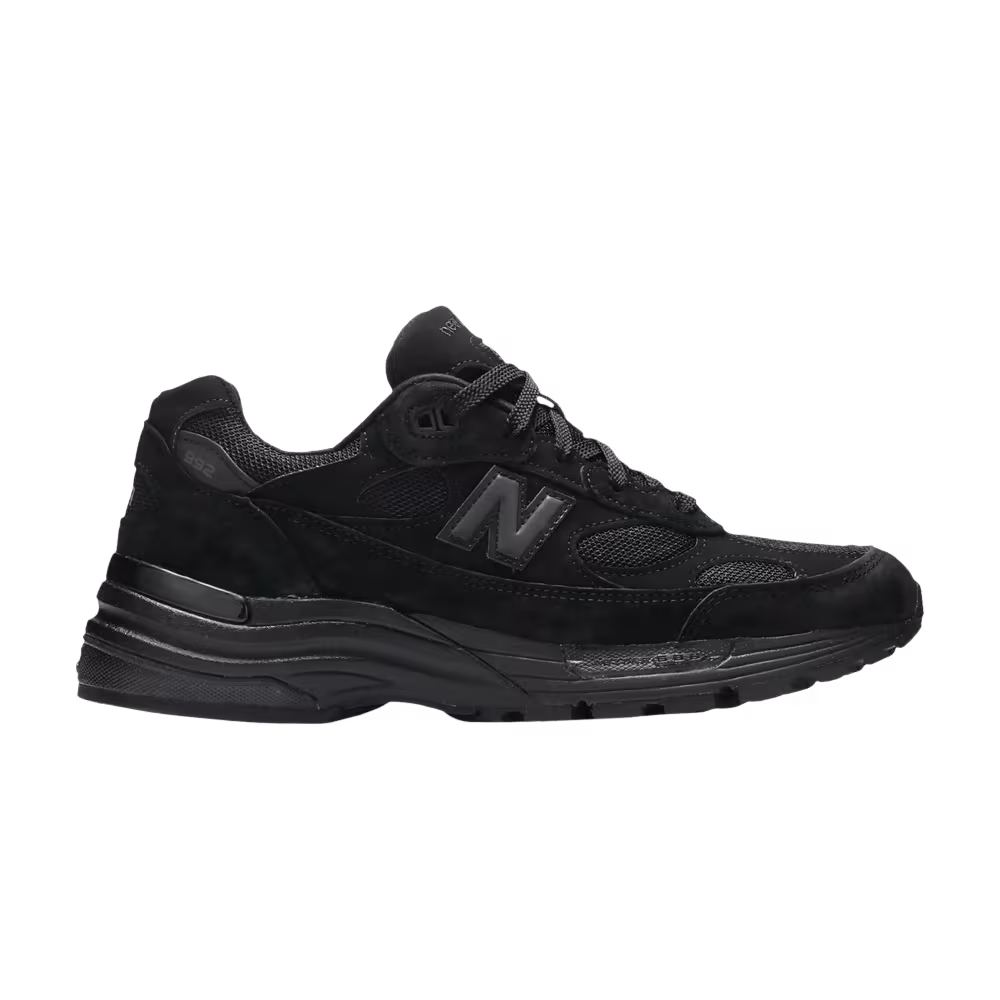New Balance 992 Made in USA Triple Black