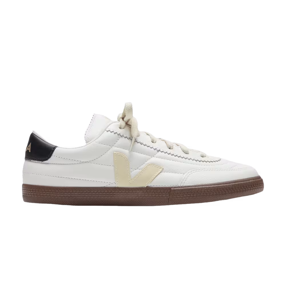 Veja Panenka Leather White Black Bark