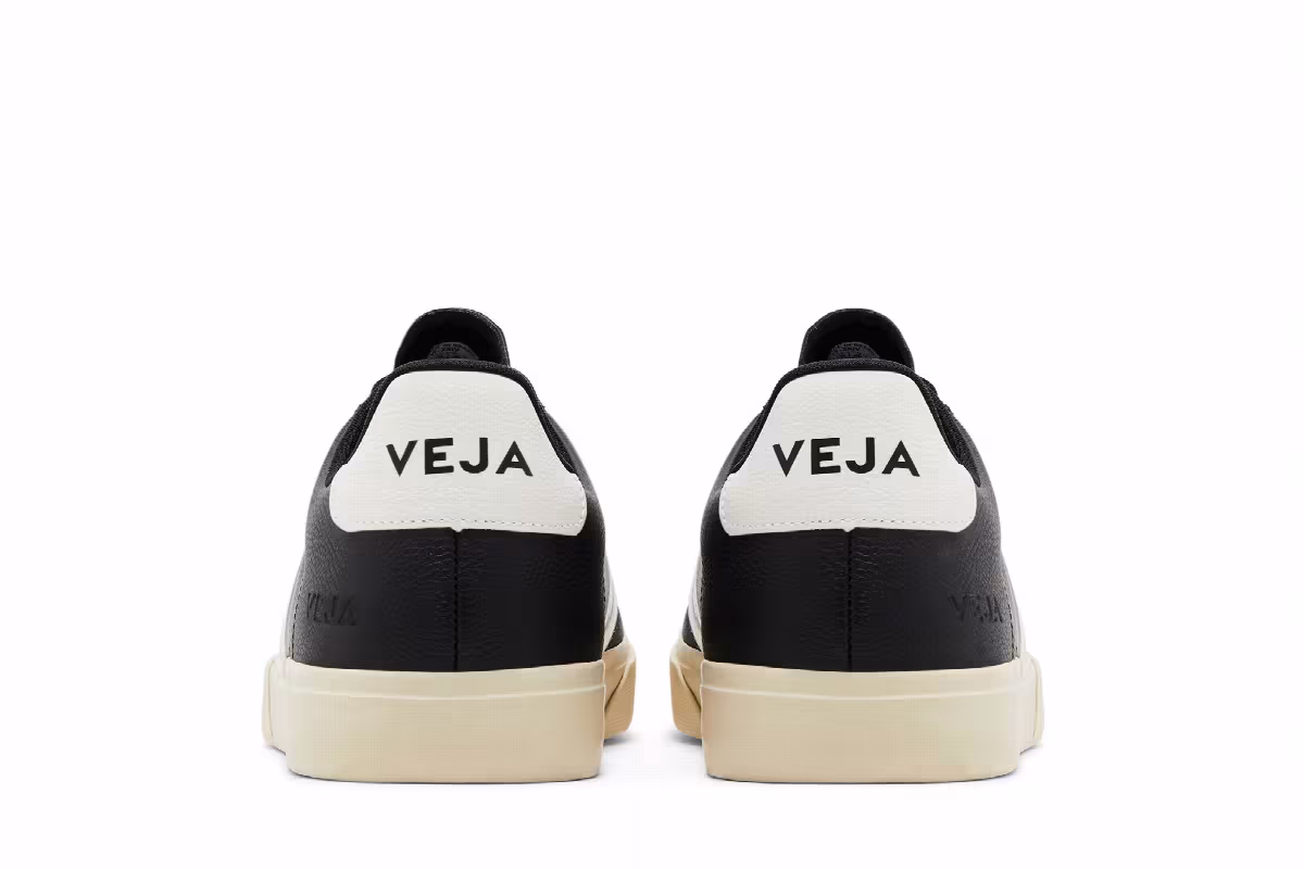 Veja Campo Low Chromefree Black White, view 7