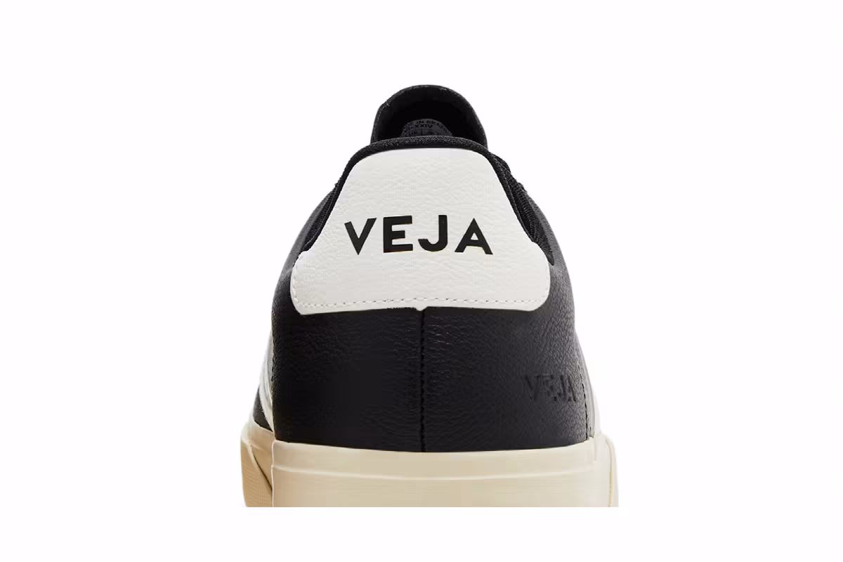 Veja Campo Low Chromefree Black White, view 8