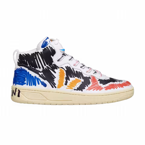 Marni x Veja V-15 High 'Scribble'