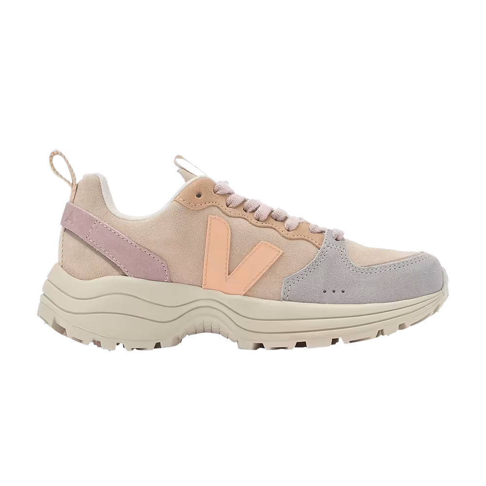 Veja Women's Venturi Suede Almond Peach Multi-Color