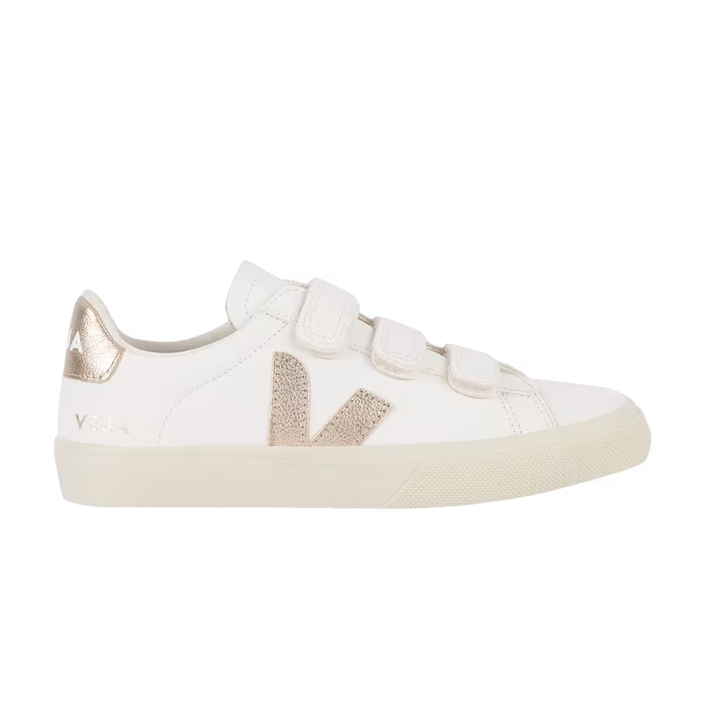 Veja Women's Recife Logo Extra White Plantine