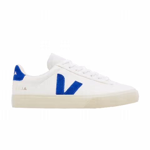 Veja Campo Chromefree Lace-Up 'White Cobalt Blue'