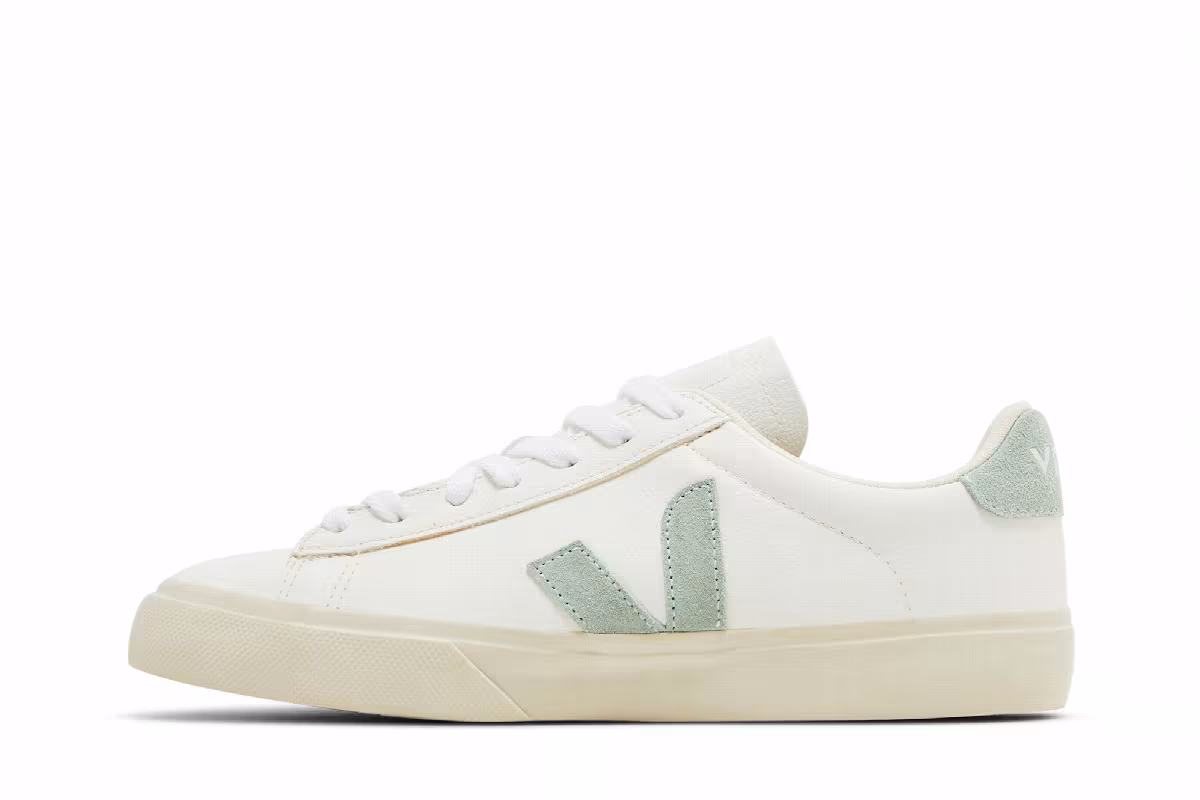 Veja Women's Campo White Matcha, view 4
