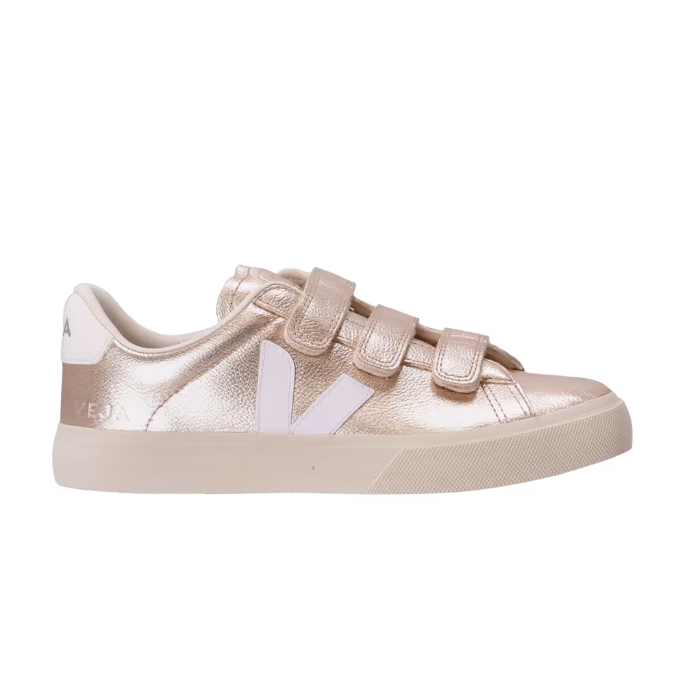 Veja Women's Recife Logo Platine White
