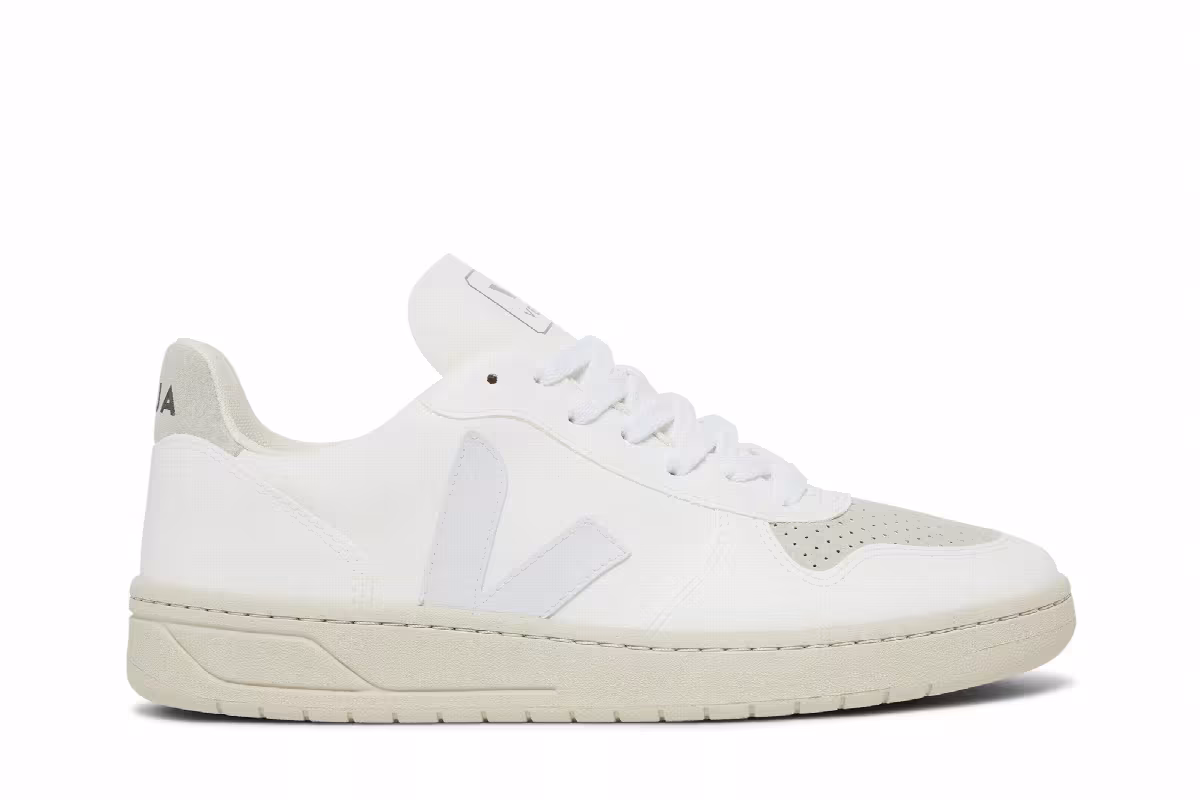 Veja V-10 Full White Natural, view 2