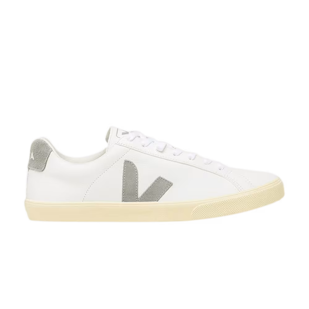 Veja Women's Esplar Chromefree Low White Oxford Grey