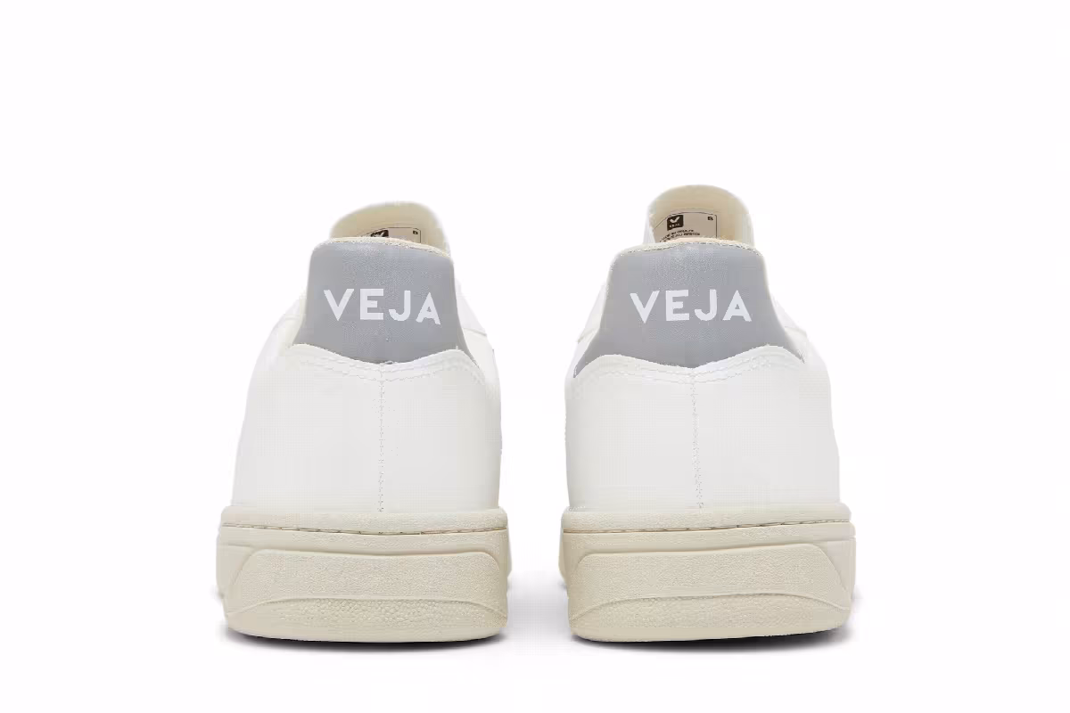 Veja V-10 White Oxford Grey, view 7