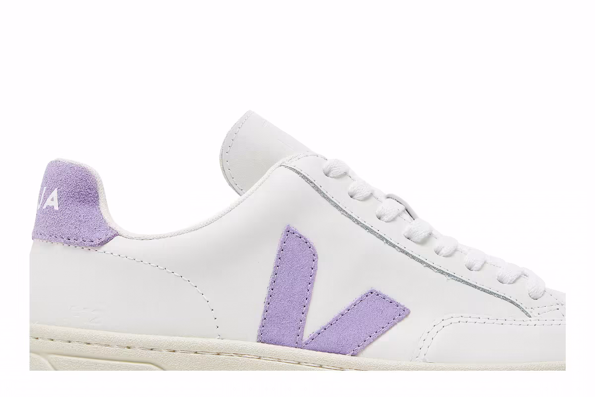 Veja Women's V-12 White Lavender, view 3