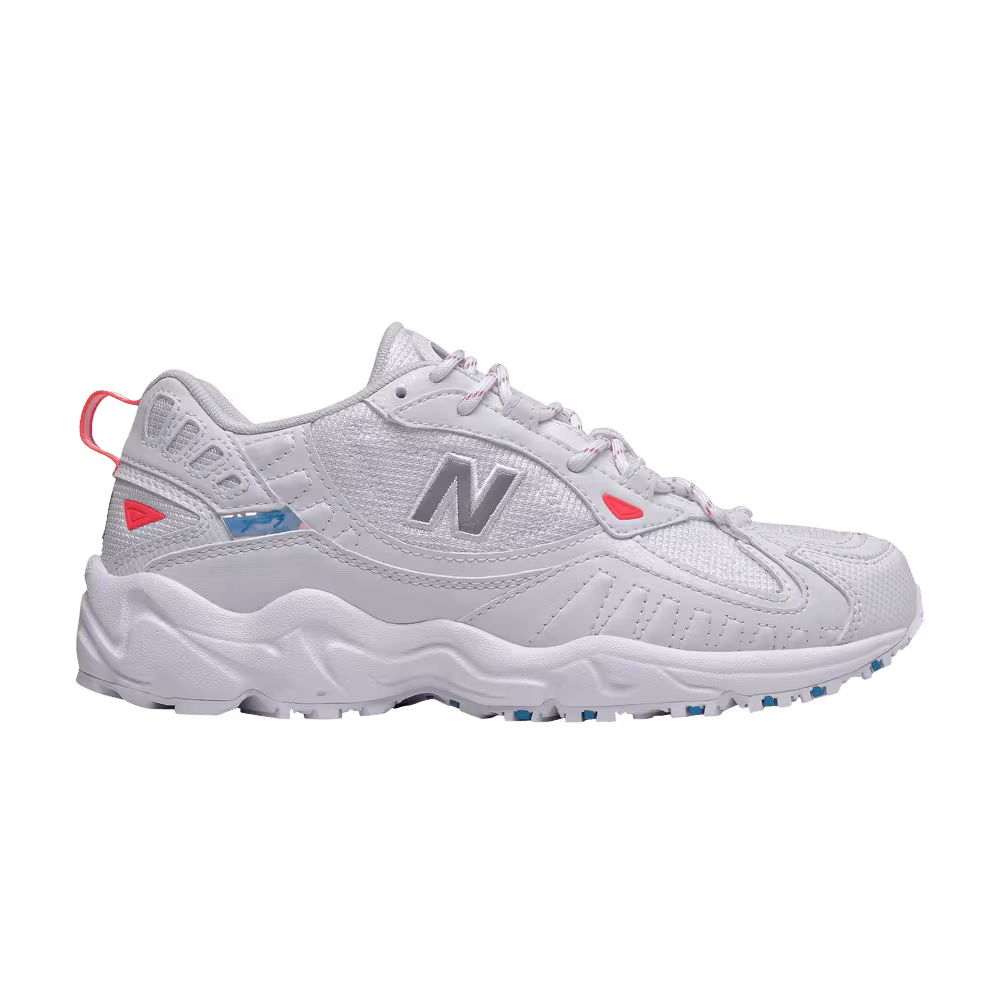 New Balance Women's 703 White Silver