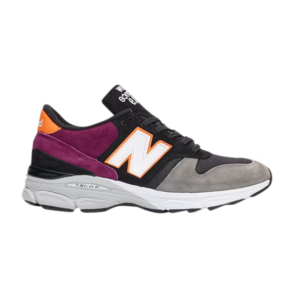 New Balance 770 Made In England Black Purple Orange
