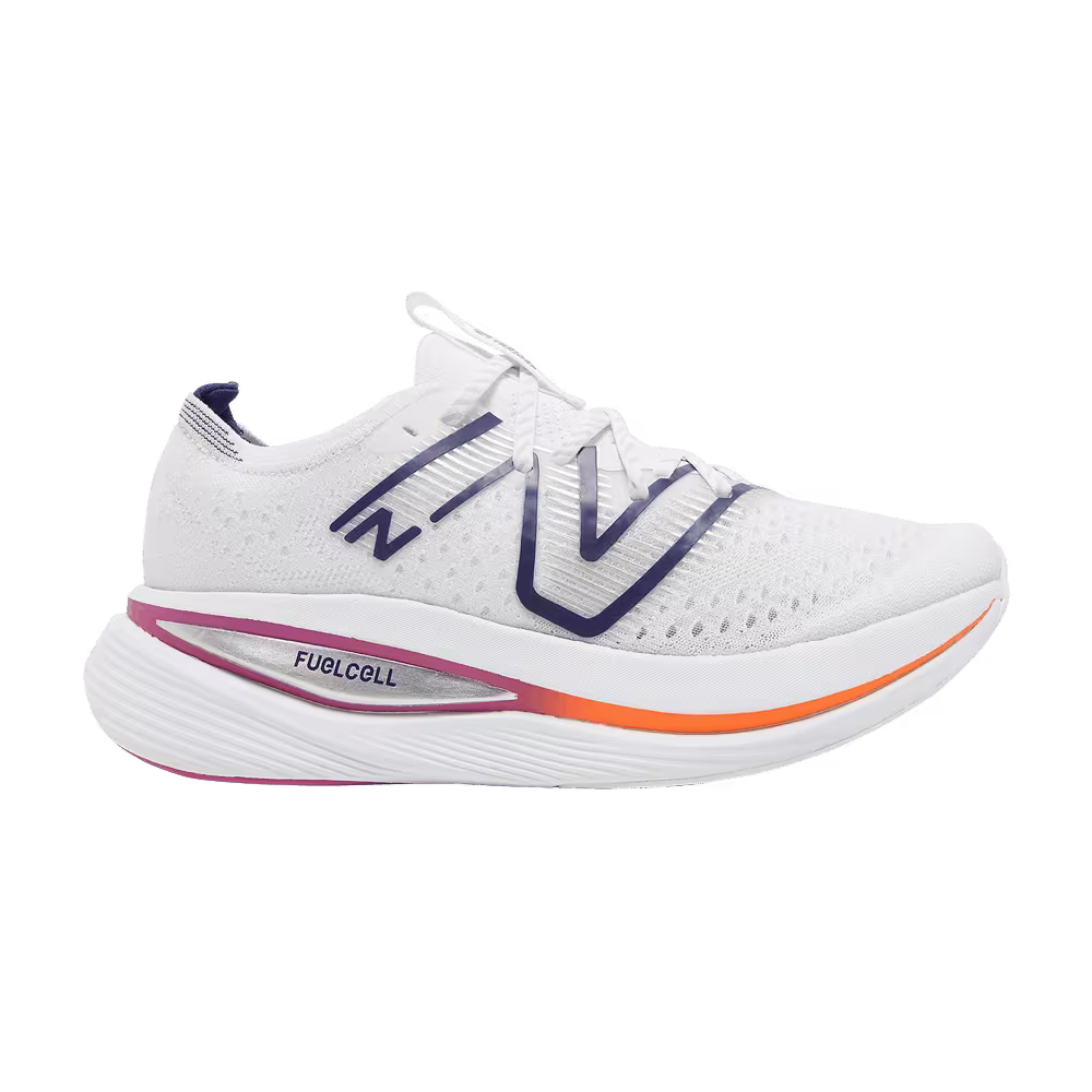 New Balance FuelCell SuperComp 2E Wide White Victory Blue