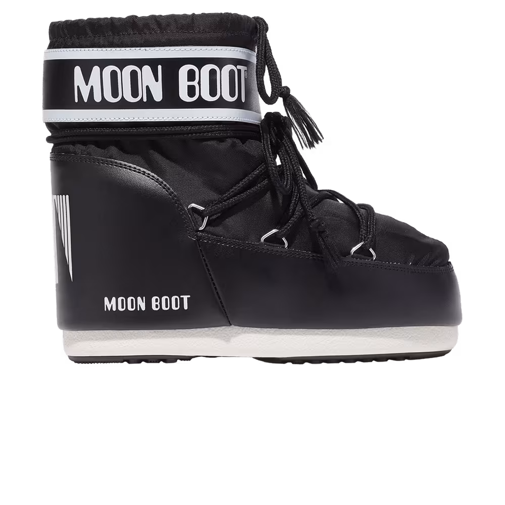 Moon Boot Icon Low Nylon Boot Black
