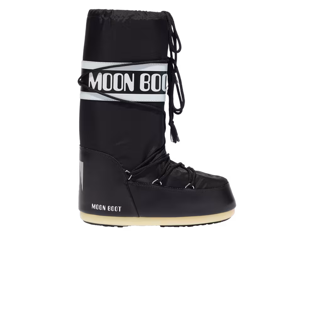 Moon Boot Icon Nylon Boot Black