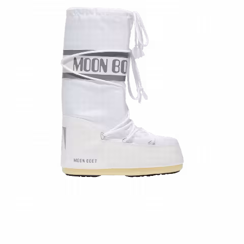 Moon Boot Icon Nylon Boot 'White'