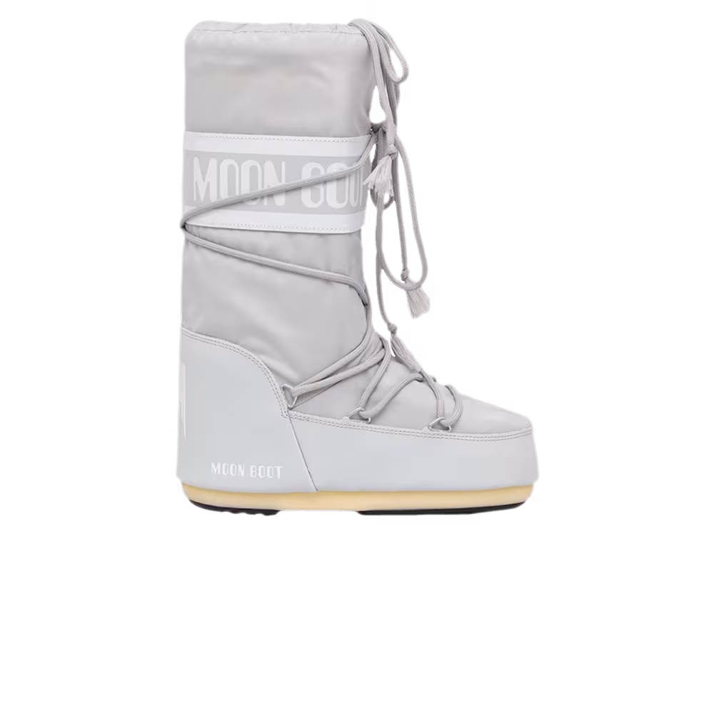 Moon Boot Icon Nylon Boot Glacier Grey