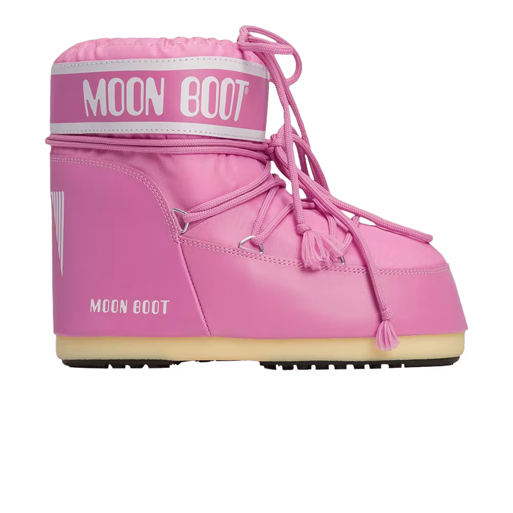 Moon Boot Icon Low Nylon Boot Pink