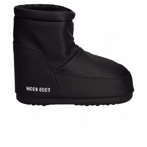 Moon Boot No Lace Rubber Boot 'Black'