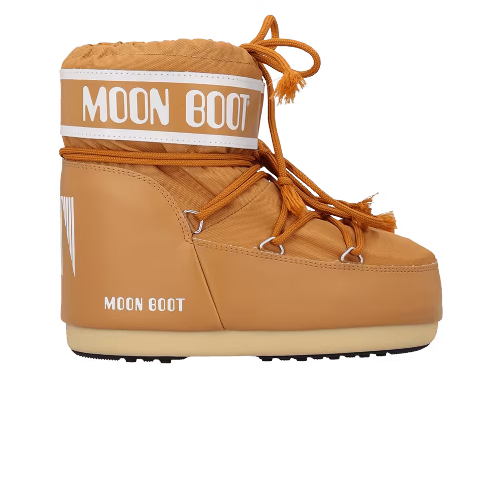 Moon Boot Icon Low Nylon Boot Cognac