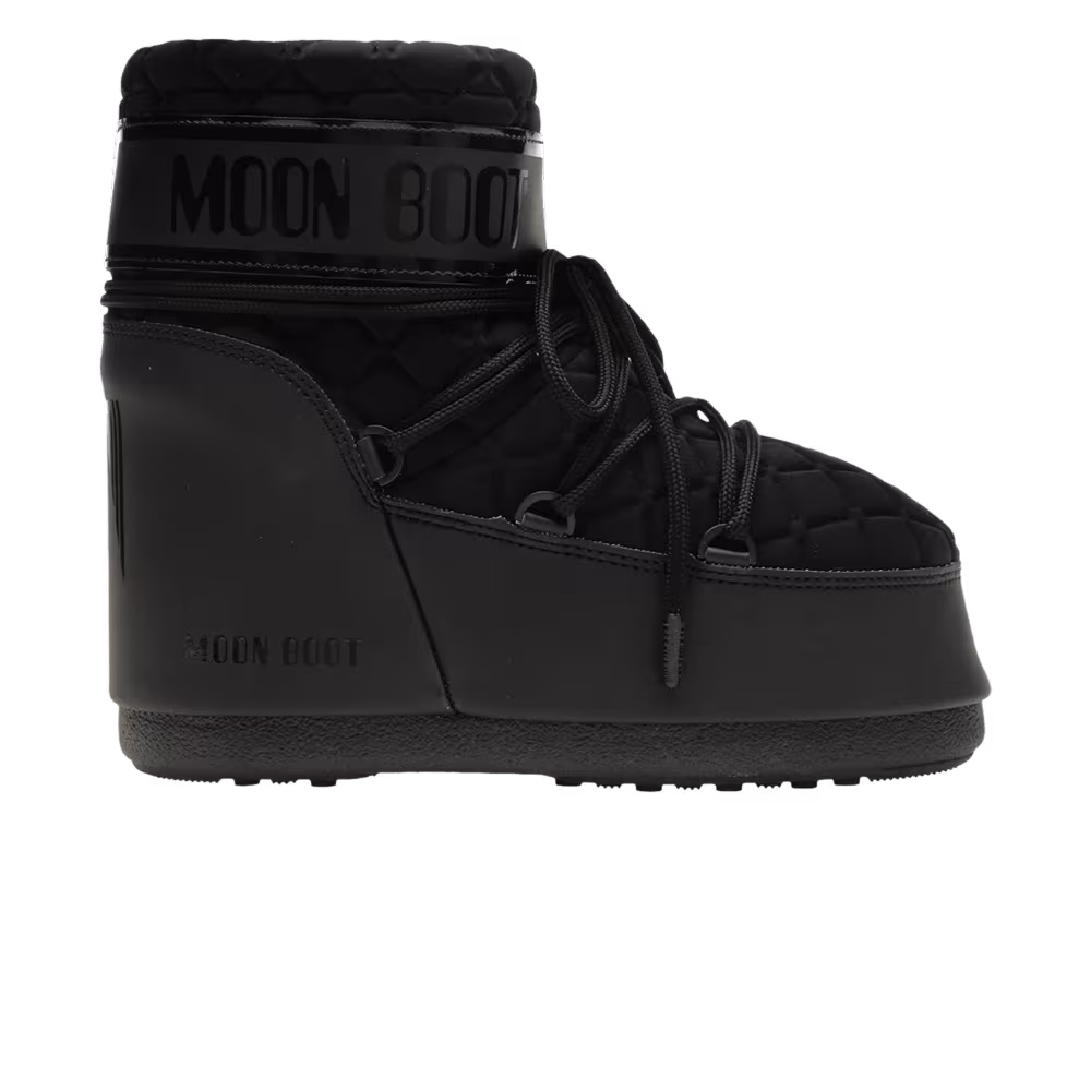 Moon Boot Icon Quilt Low Boot Sigma Black