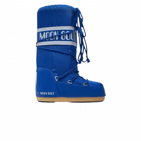 Moon Boot Icon Nylon Boot 'Electric Blue'
