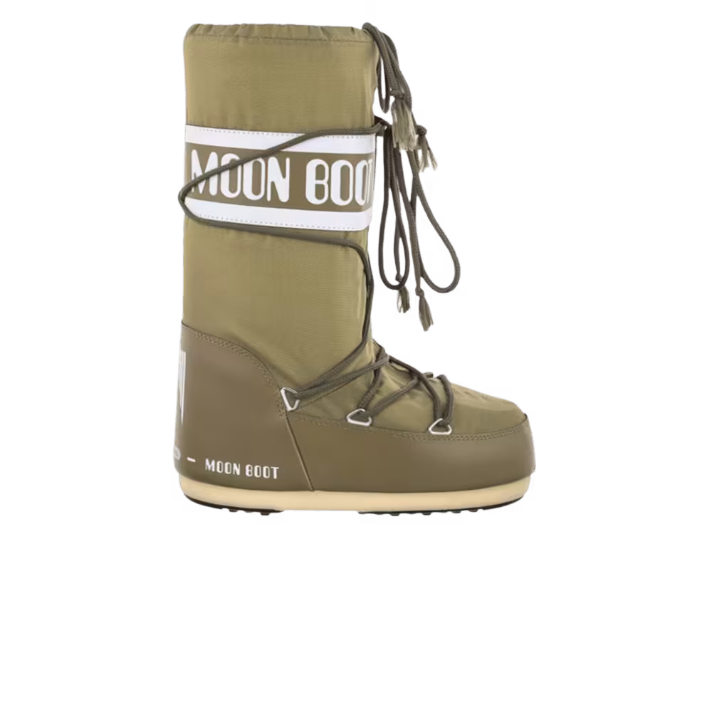 Moon Boot Icon Nylon Boot Khaki