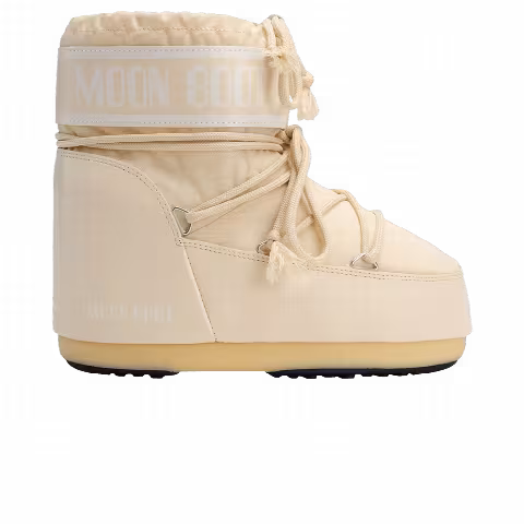 Moon Boot Icon Low Rubber Boot 'Cream'