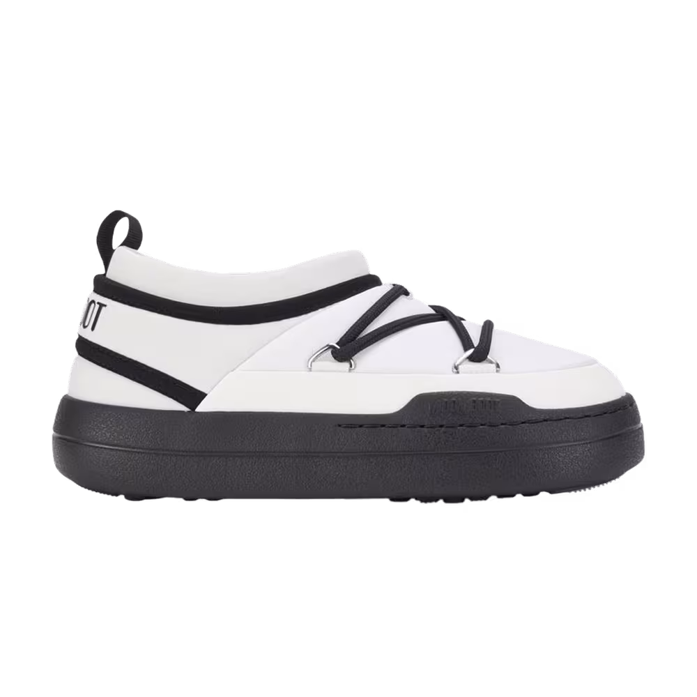 Moon Boot Park Icon Sneaker Black White