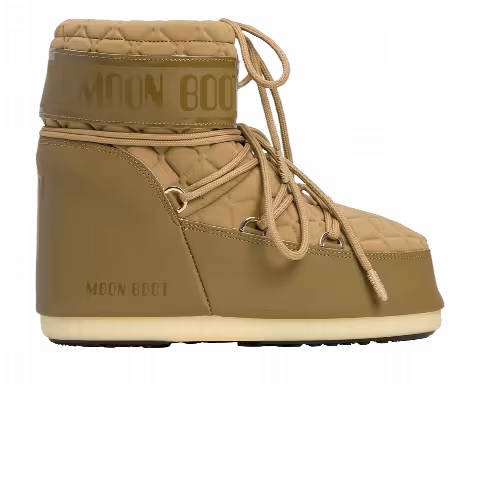 Moon Boot Icon Quilt Low Boot 'Caramel'
