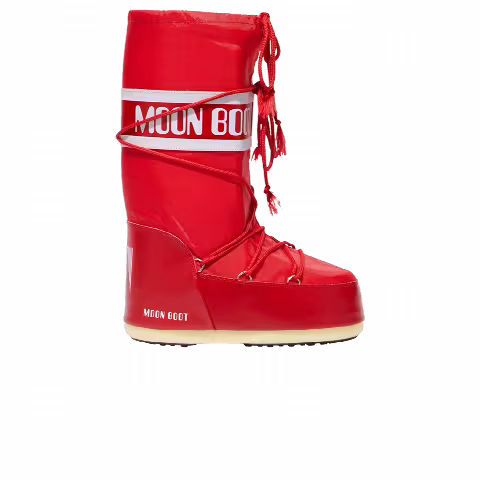 Moon Boot Icon Nylon Boot 'Red'