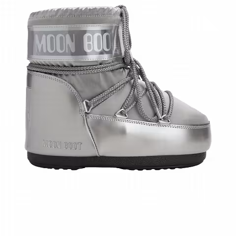 Moon Boot Icon Low Boot 'Glance Silver'