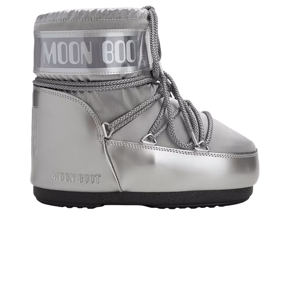 Moon Boot Icon Low Boot Glance Silver
