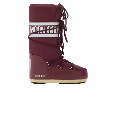 Moon Boot Icon Nylon Boot 'Burgundy'