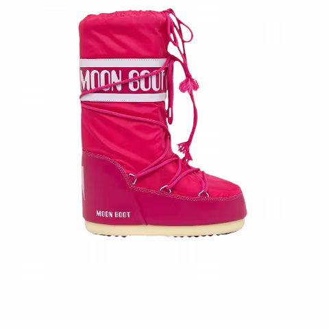 Moon Boot Icon Nylon Boot 'Magenta'