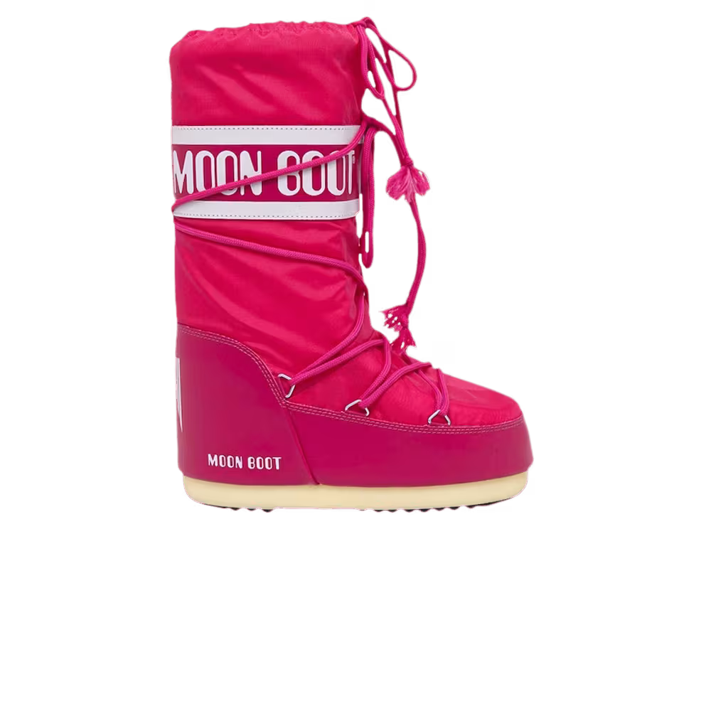 Moon Boot Icon Nylon Boot Magenta
